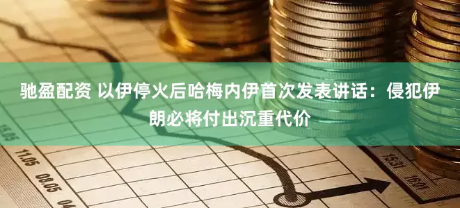 驰盈配资 以伊停火后哈梅内伊首次发表讲话：侵犯伊朗必将付出沉重代价