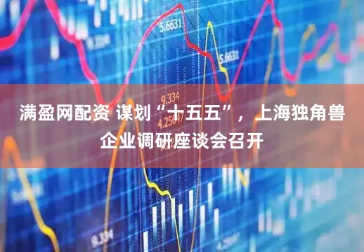 满盈网配资 谋划“十五五”，上海独角兽企业调研座谈会召开
