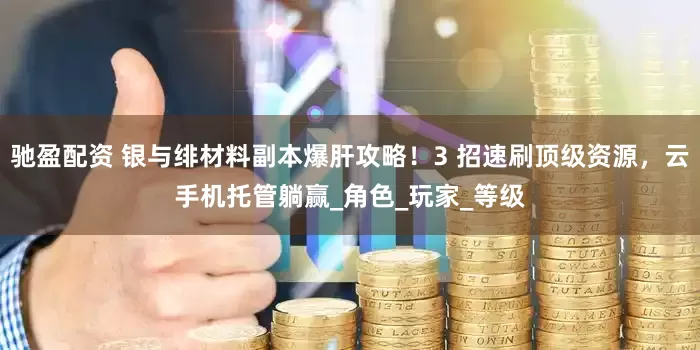 驰盈配资 银与绯材料副本爆肝攻略！3 招速刷顶级资源，云手机托管躺赢_角色_玩家_等级